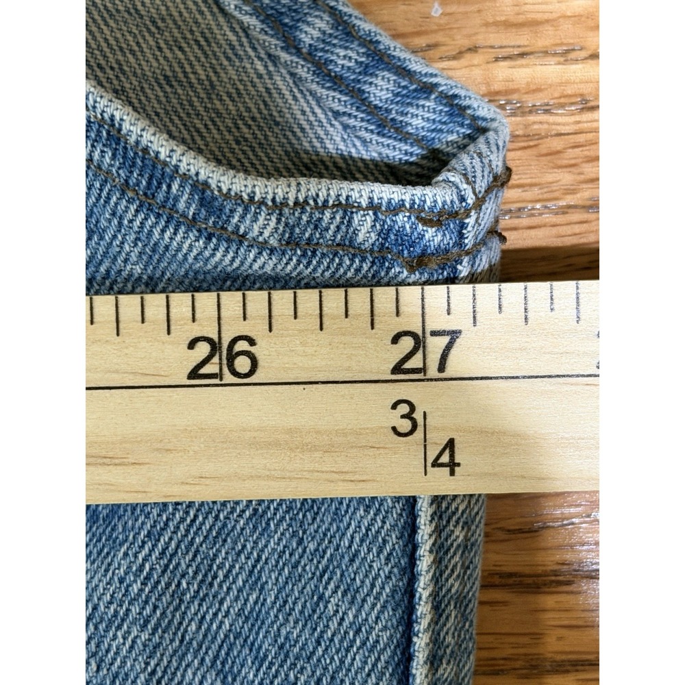 Harley-Davidson Denim Vest XL 100% Cotton Excellent Condition American Legend - Picture 8 of 9